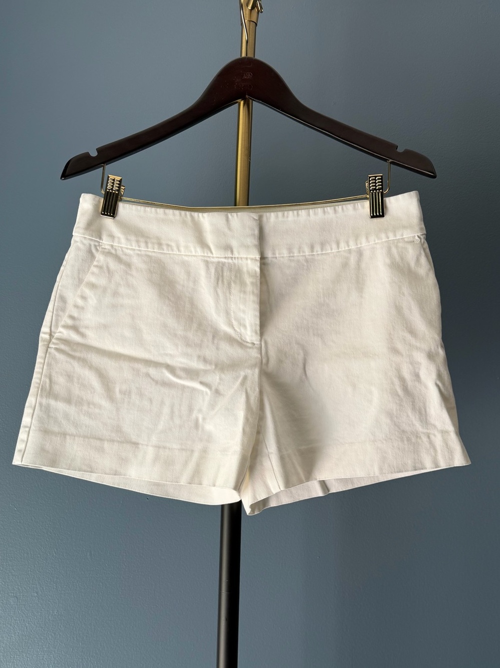 LOFT White Cotton Shorts